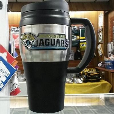 NFL Jacksonville Jaguars Heavy Duty Travel Mug