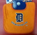 MLB Detroit Tigers Colored Snap Baby Bib - Hockey Cards Plus LLC
