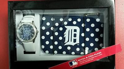 MLB Detroit Tigers Women's Watch and Coin Purse