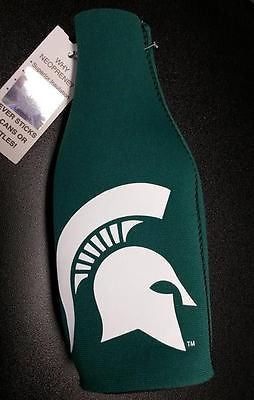 NCAA Michigan State Spartans Neoprene Bottle Suit Holder with Zipper