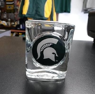 NCAA  Michigan State Spartans 2oz Logo Shot Glass