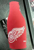 NHL Detroit Red Wings Neoprene Bottle Suit Holder with Zipper - Hockey Cards Plus LLC
