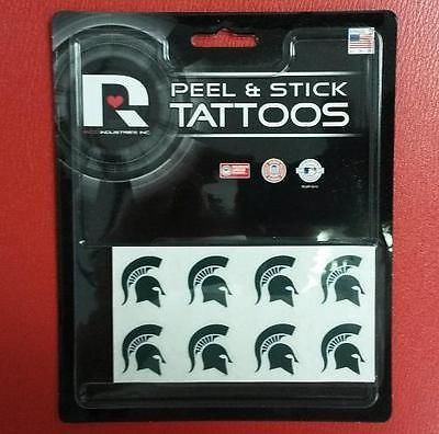 NCAA Michigan State Spartans Peel and Stick Tattoos