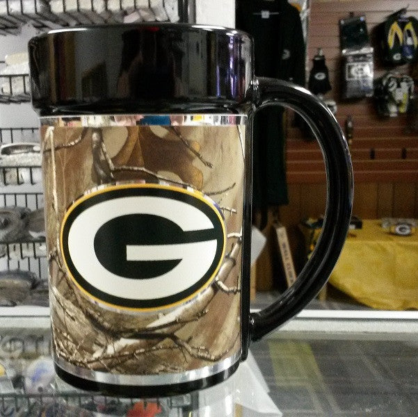 NFL Green Bay Packers 15oz RealTree Camouflage Mug with Hi-Def Wrap