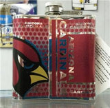 NFL Arizona Cardinals 6oz Stainless Steel Flask with 360 Wrap - Hockey Cards Plus LLC
 - 2