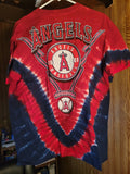 MLB Los Angeles Angels V Style Tie-Dye Men's T-Shirt