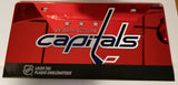 NHL Washington Capitals Laser License Plate Tag - Red