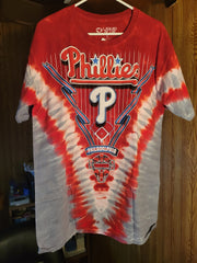 MLB Philadelphia Phillies V Style Tie-Dye Men's T-Shirt