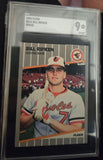 1989 Fleer Billy Ripken FF Error Card #616a SGC 9