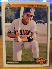 1992 Upper Deck #63 Manny Ramirez Factory Set Gold Hologram