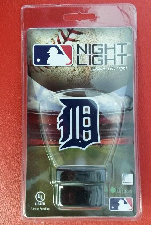 MLB Licensed Detroit Tigers Night Light  Energy Saver