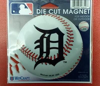 MLB Detroit Tigers Die Cut Magnet 4.5" x 6" - Hockey Cards Plus LLC
