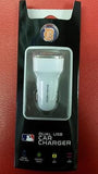 MLB Detroit Tigers Dual Port Car Charger - Hockey Cards Plus LLC

