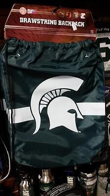 NCAA Michigan State Spartans Team Drawstring Backpack - Hockey Cards Plus LLC
