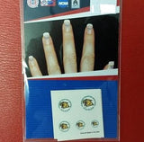 NCAA Northern Michigan Wildcats Fingernail Tattoos - Hockey Cards Plus LLC
