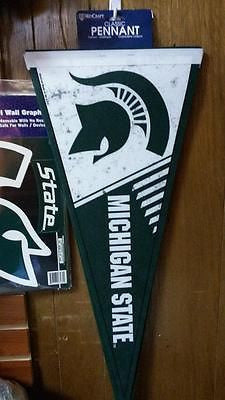 NCAA Michigan State Spartans Classic Pennant 12" x 30"