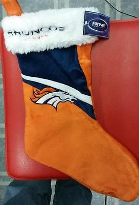 NFL Denver Broncos Swoop Logo Christmas Stocking - Hockey Cards Plus LLC
