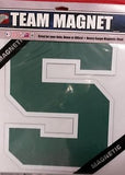 NCAA  Licensed Michigan State Spartans 12" Car Magnet - Hockey Cards Plus LLC
