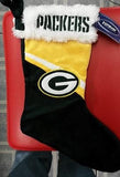 NFL Green Bay Packers Swoop Logo Christmas Stocking - Hockey Cards Plus LLC
