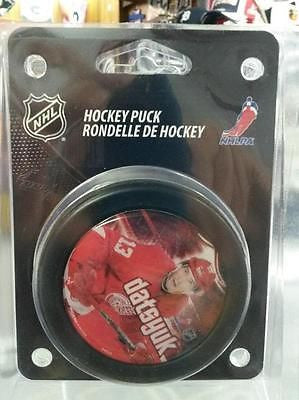 NHL Detroit Red Wings Pavel Datsyuk Souvenir  Puck - Hockey Cards Plus LLC
