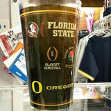 NEW! NCAA 2015 College Football Inaugural Playoff Dueling 16oz Sublimated Glass - Hockey Cards Plus LLC
