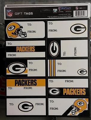 NFL Green Bay Packers Gift Tags
