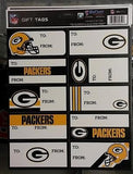 NFL Green Bay Packers Gift Tags - Hockey Cards Plus LLC
