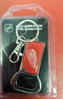 NHL Detroit Red Wings Bottle Opener Key Ring