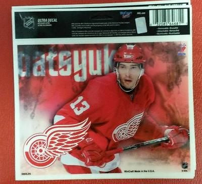 NHL Detroit Red Wings Pavel Datsyuk Multi-Use Colored Decal 5" x 6"