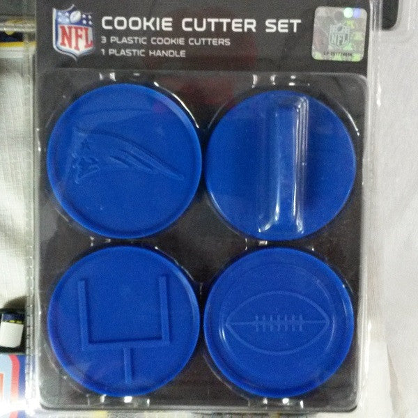 NFL New England Patriots Cookie Cutter Set - Hockey Cards Plus LLC
 - 1