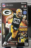 NFL Green Bay Packers Clay Matthews 11.5″ X 16.5″ Fathead Wall Graphic - Hockey Cards Plus LLC
