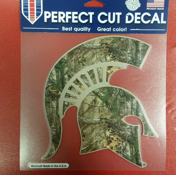NCAA Michigan State Spartans Realtree Perfect Cut Color Decal 8" X 8"