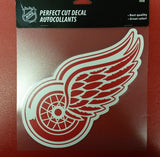 NHL Detroit Red Wings Perfect Cut Color Decal 8" X 8" - Hockey Cards Plus LLC
