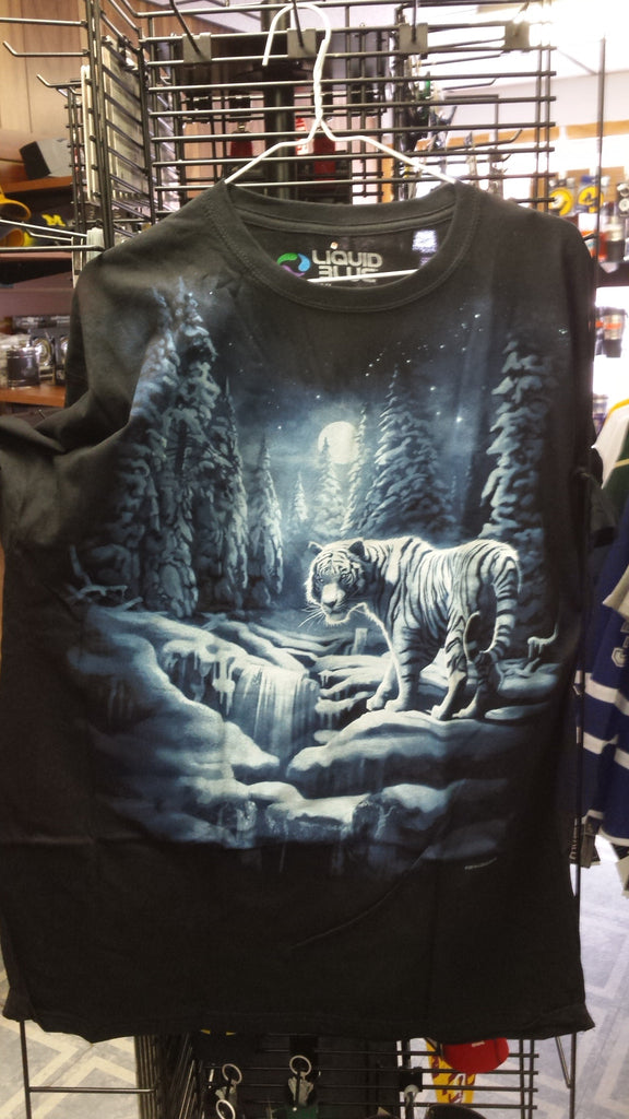 White Bengal Tiger Winter Theme Shirt
