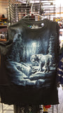 White Bengal Tiger Winter Theme Shirt