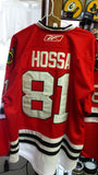 NHL Marian Hossa Chicago Blackhawks Home Red Jersey