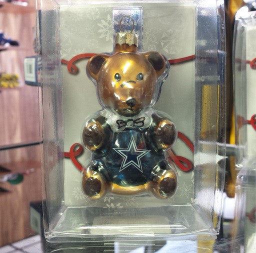 NFL Dallas Cowboys Teddy Bear Ornament
