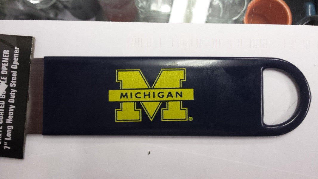 NCAA Michigan Wolverines Officially Licensed  7" Vinyl Bottle Opener
