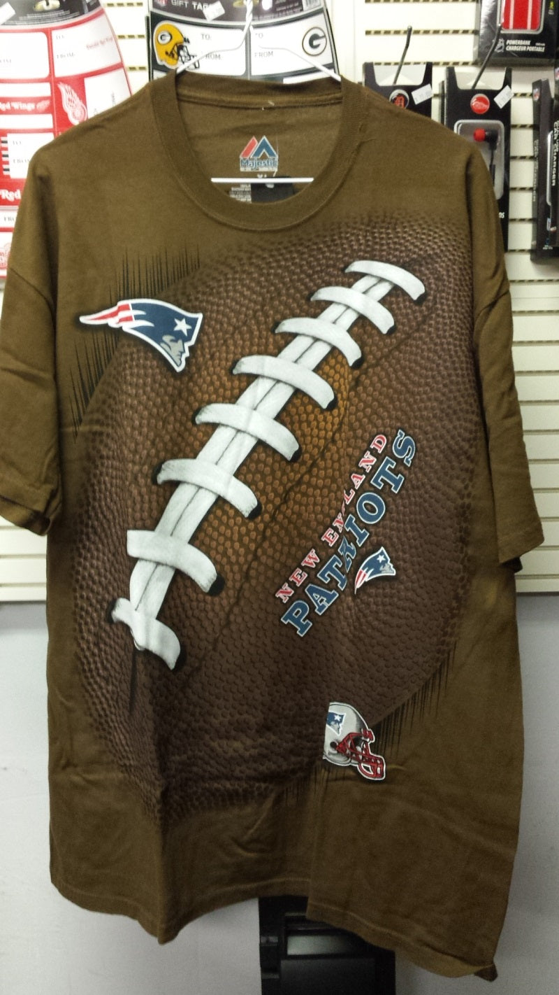 NFL New England Patriots 3D-Style Kickoff Tie-Dye T-Shirt