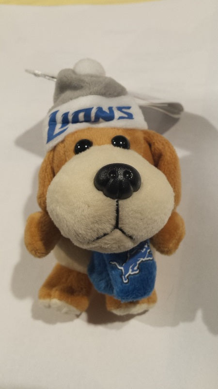NFL Detroit Lions Plush Dog Ornament