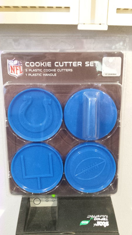 NFL Indianapolis Colts Cookie Cutter Set