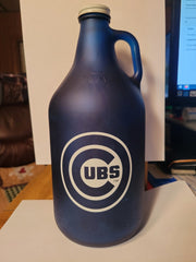 MLB Chicago Cubs 64oz Color Frosted Collectible Growler with Team Logo