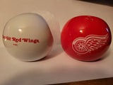 NHL Detroit Red Wings Sculpted Ceramic Home/Away Salt and Pepper Shakers
