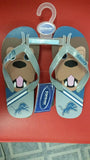 NFL Detroit Lions Licensed Youth Mascot Flip Flop - Hockey Cards Plus LLC
 - 3