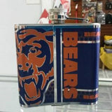 NFL Chicago Bears 6oz Stainless Steel Flask with 360 Hi-Def Metallic Wrap - Hockey Cards Plus LLC
 - 2