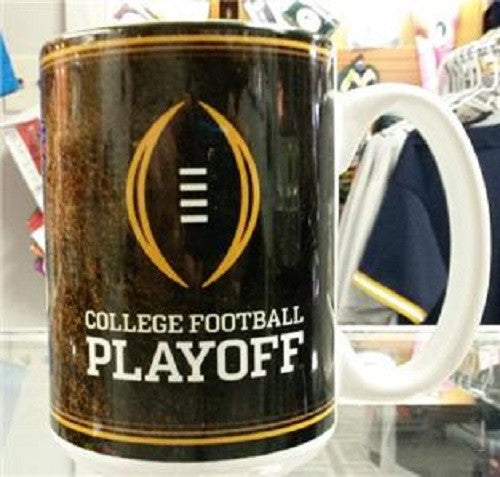 NCAA 2015 College Football Inaugural Playoff Dueling 15oz Sublimated Coffee Mug