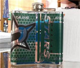 NHL Dallas Stars 6 oz Hip Flask with 360 Wrap - Hockey Cards Plus LLC
 - 2