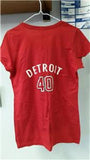 NHL Detroit Red Wings "I Heart Zetterberg"  Youth Girl's Tee