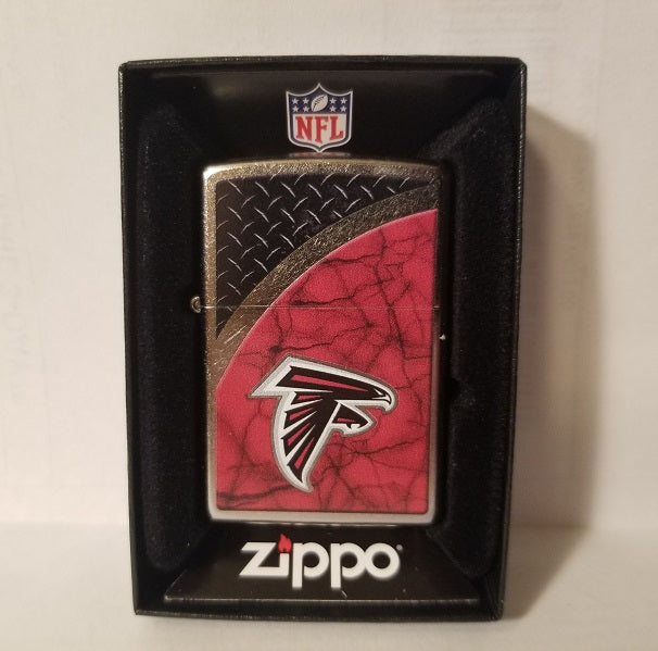 NFL Atlanta Falcons Street Chrome Zippo Lighter