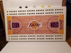 NBA Los Angeles Lakers Court Cribbage Board
